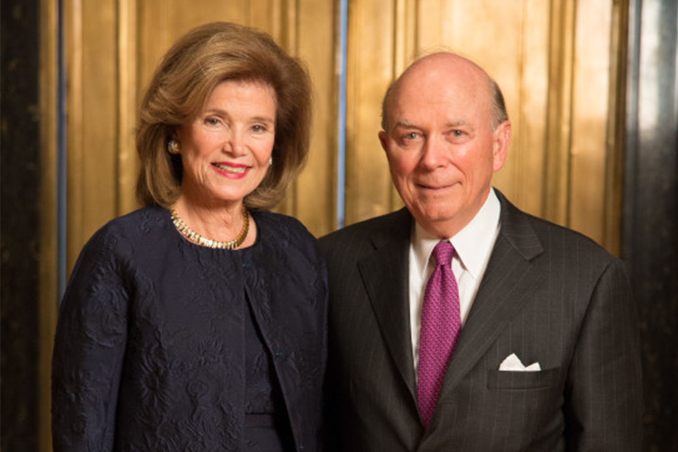Gene and Mary Anne Gargaro pose