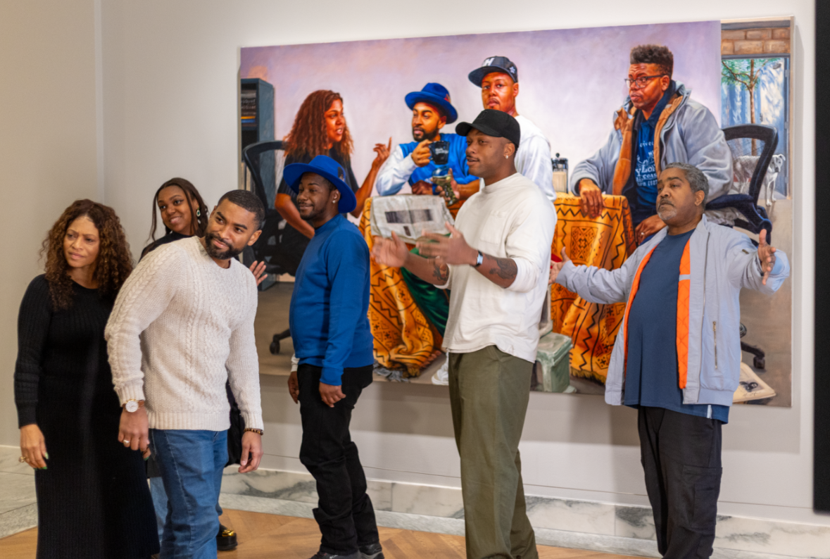 Artist Mario Moore in the 2025 remake of You Gotta Have Art 