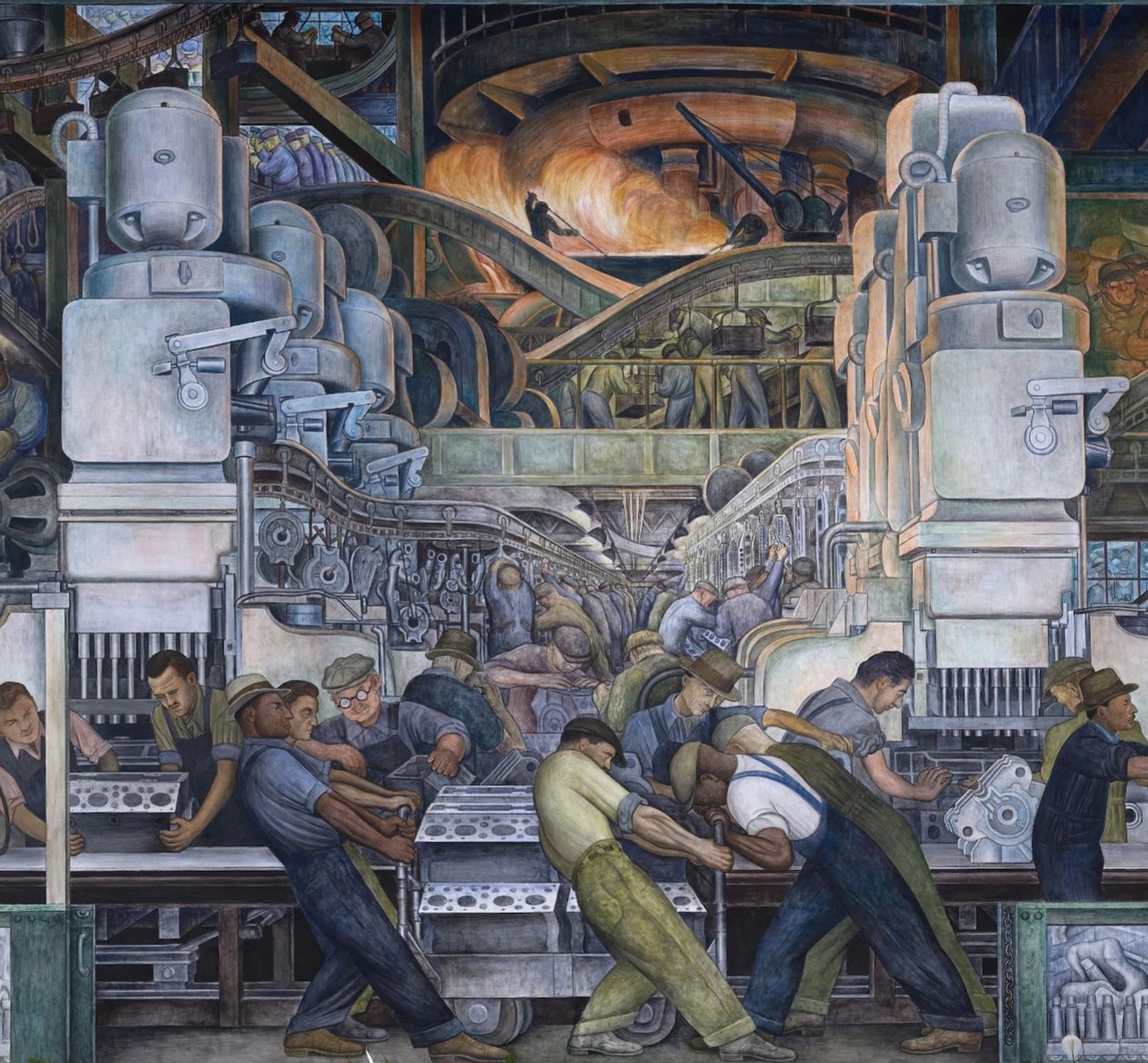 Detroit Industry Murals - Drills