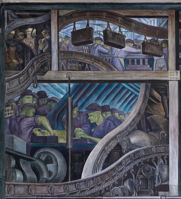 Detroit Industry Murals Rivera Self-Portrait