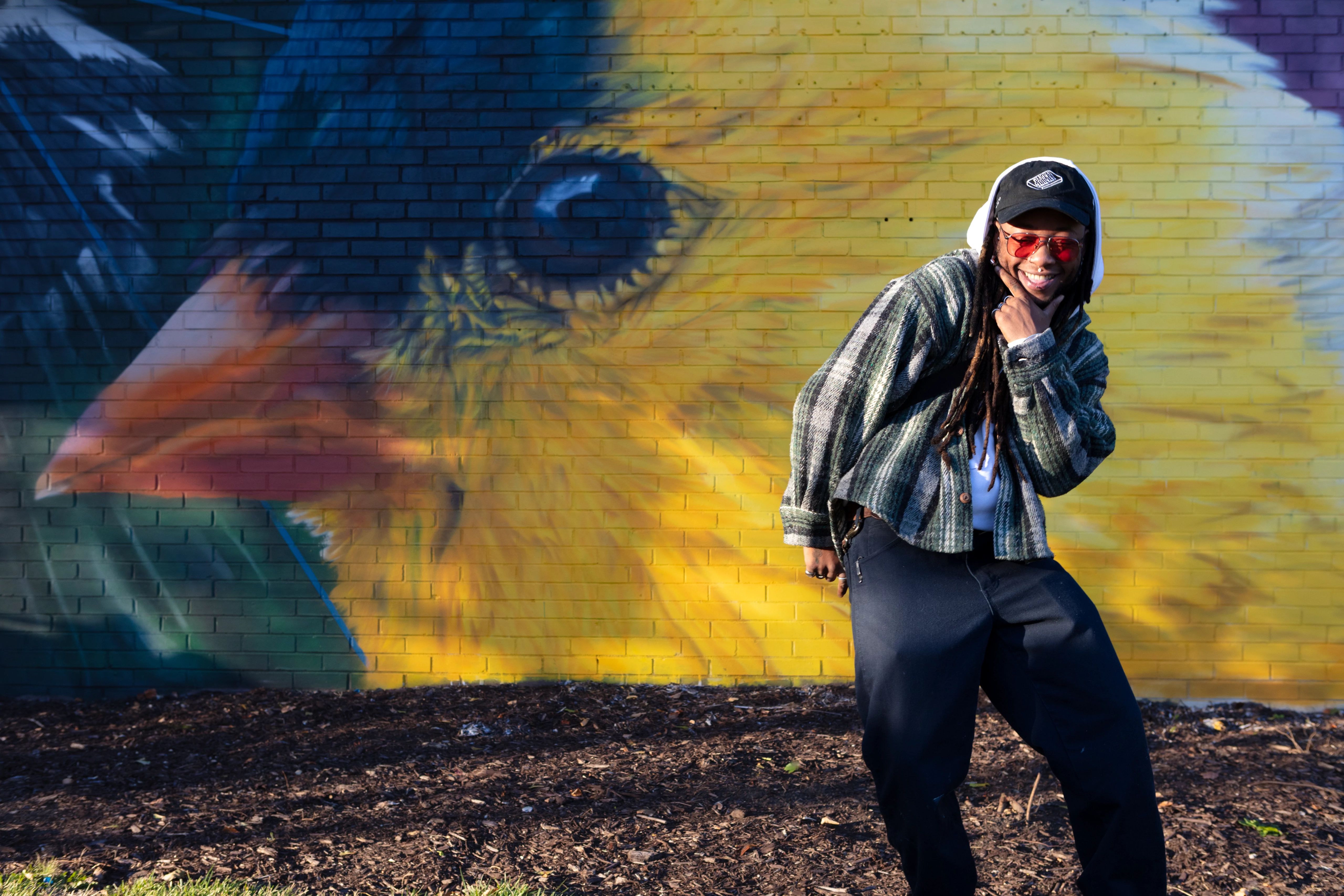 Bakpak Durden at Southfield Partners in Public Art Mural