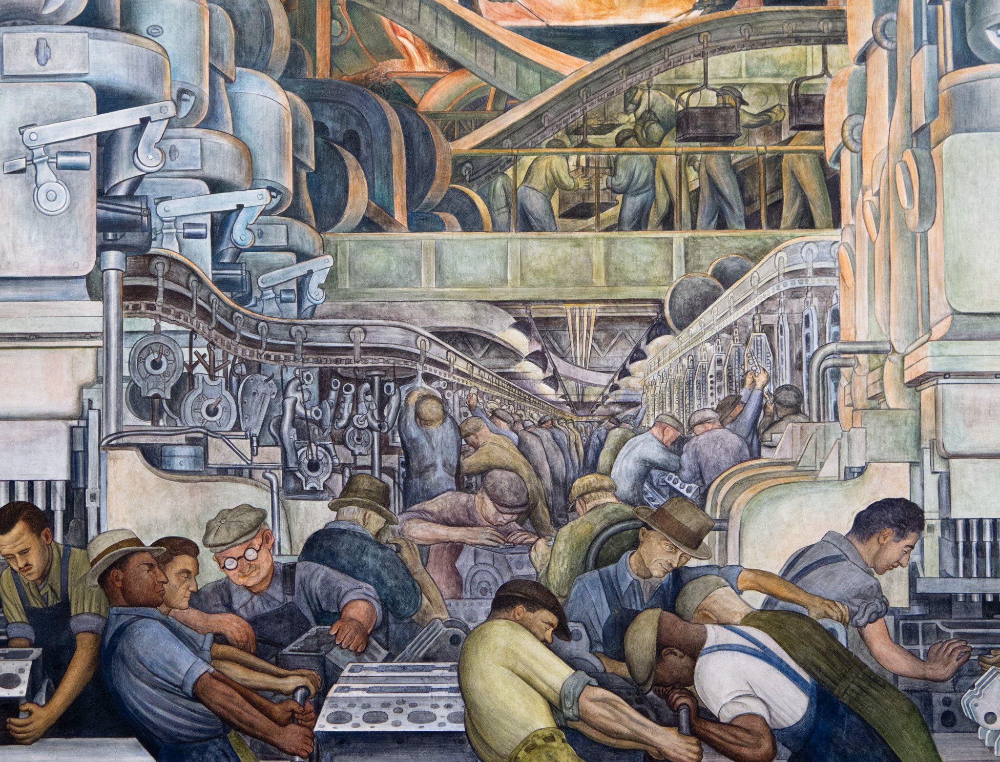 Detroit Industry - North Wall