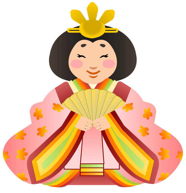 Illustration of a Japanese emperess