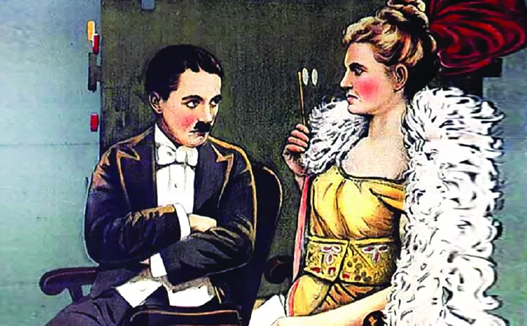 Charlie Chaplin illustration