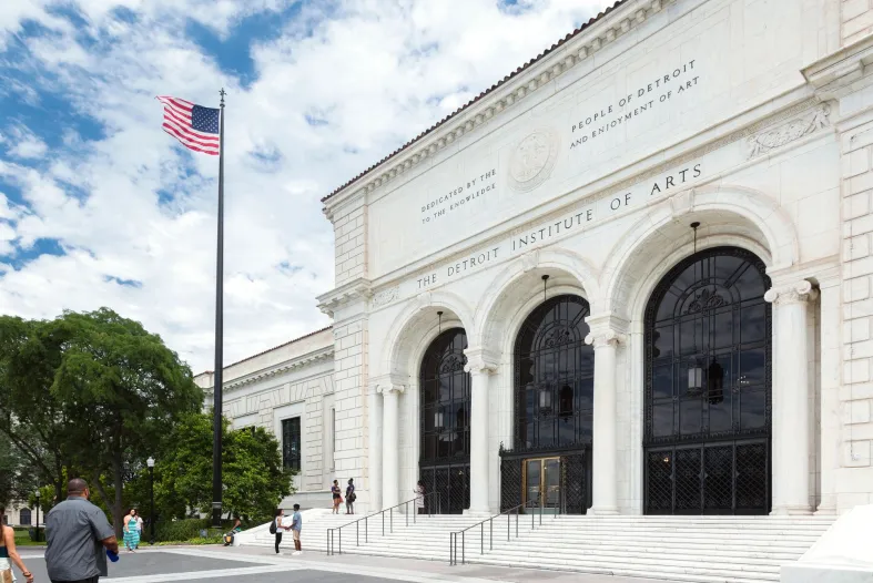 Facade of the Detroit Institute of Arts