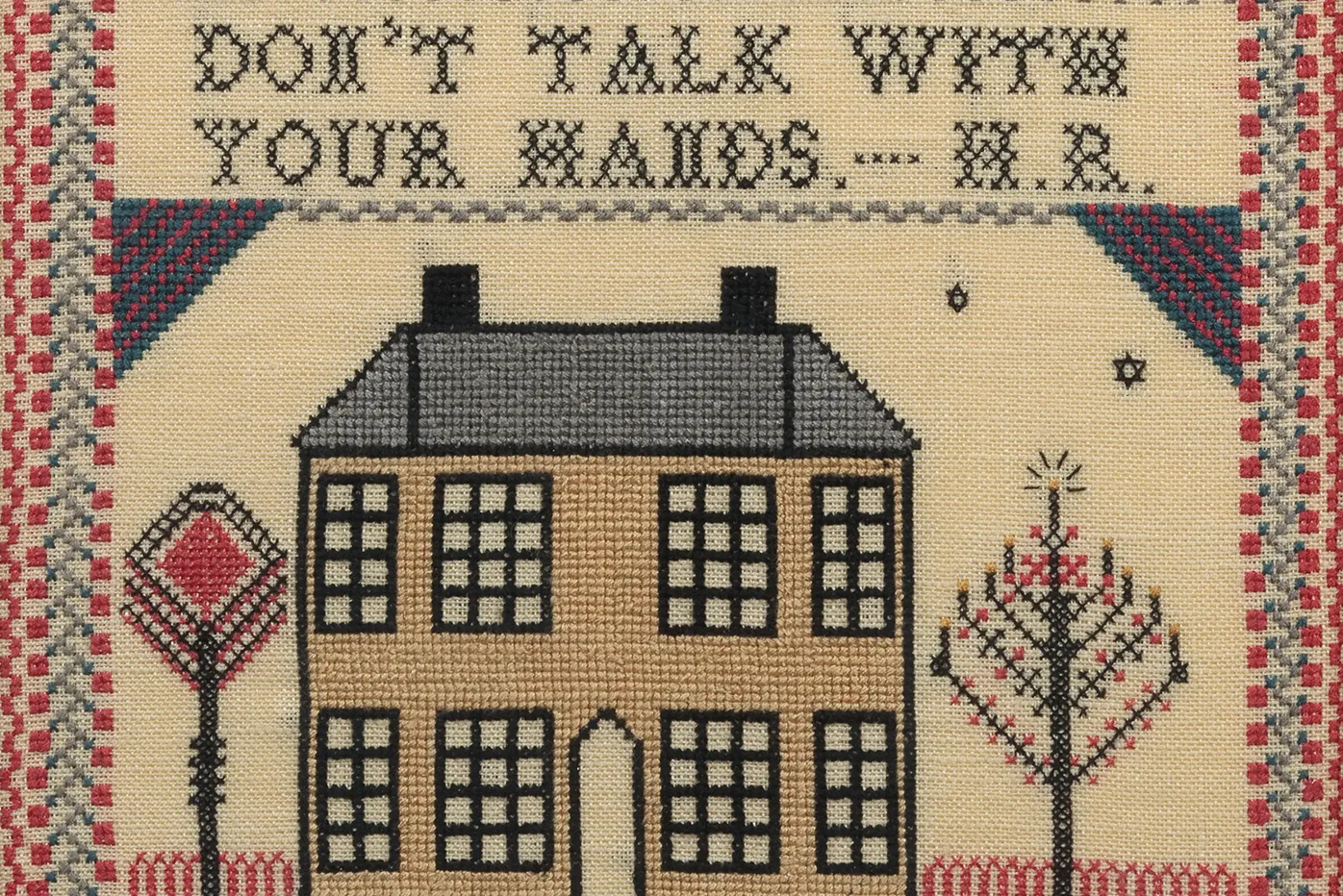 Detail of "Sampler H.R."