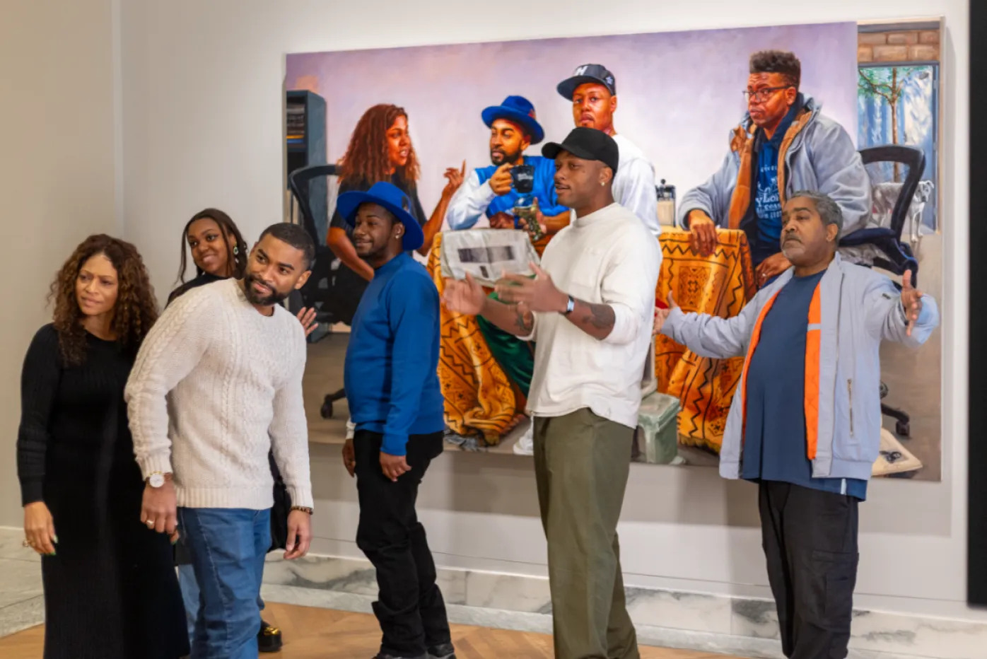 Artist Mario Moore in the 2025 remake of You Gotta Have Art 