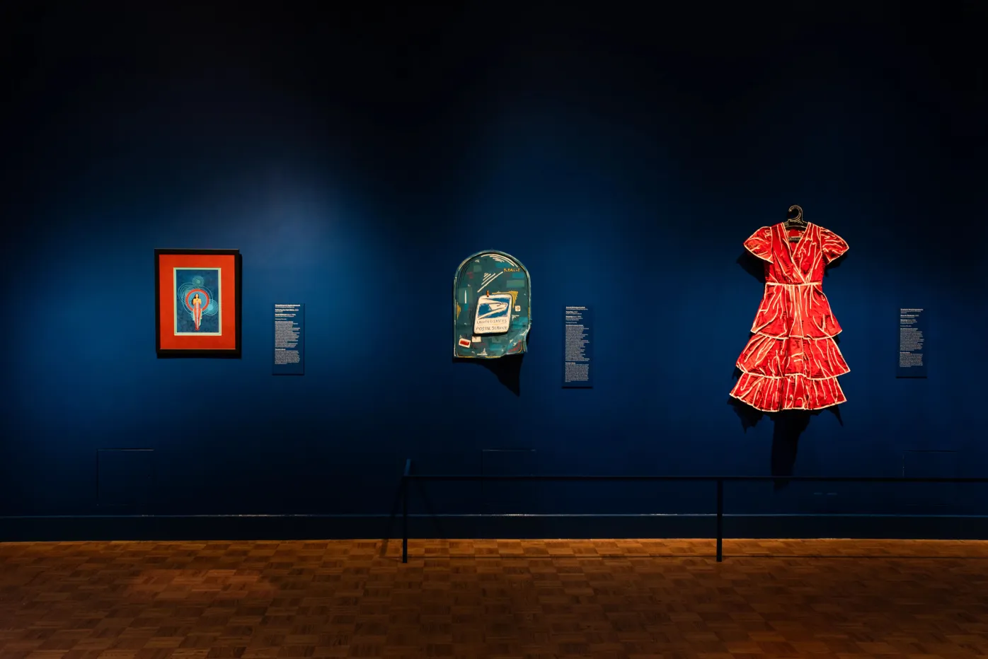 Contemporary Anishinaabe Art: A Continuation exhibit, installation view, September 28, 2025-April 5, 2026