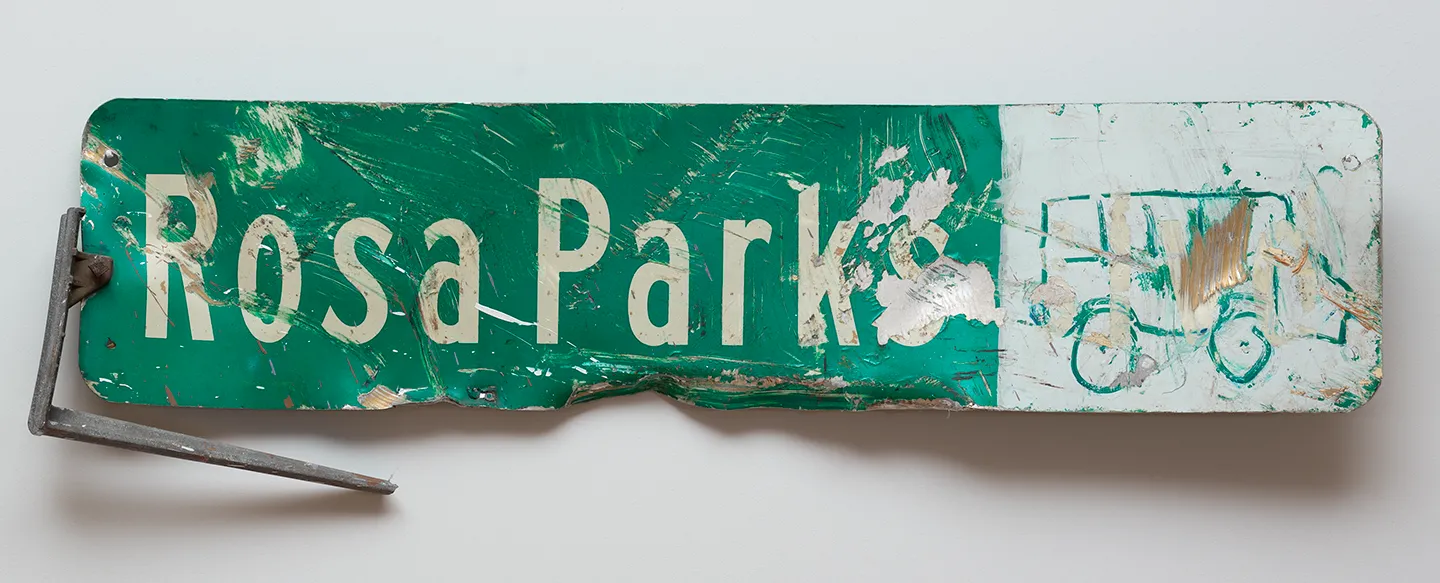 Rosa Park Sign