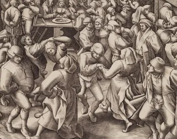 Print by van der Heyden 