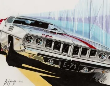 '71 Barracuda Front End Facelift Concept