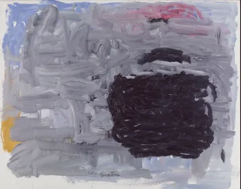 Arrival, oil on canvas.