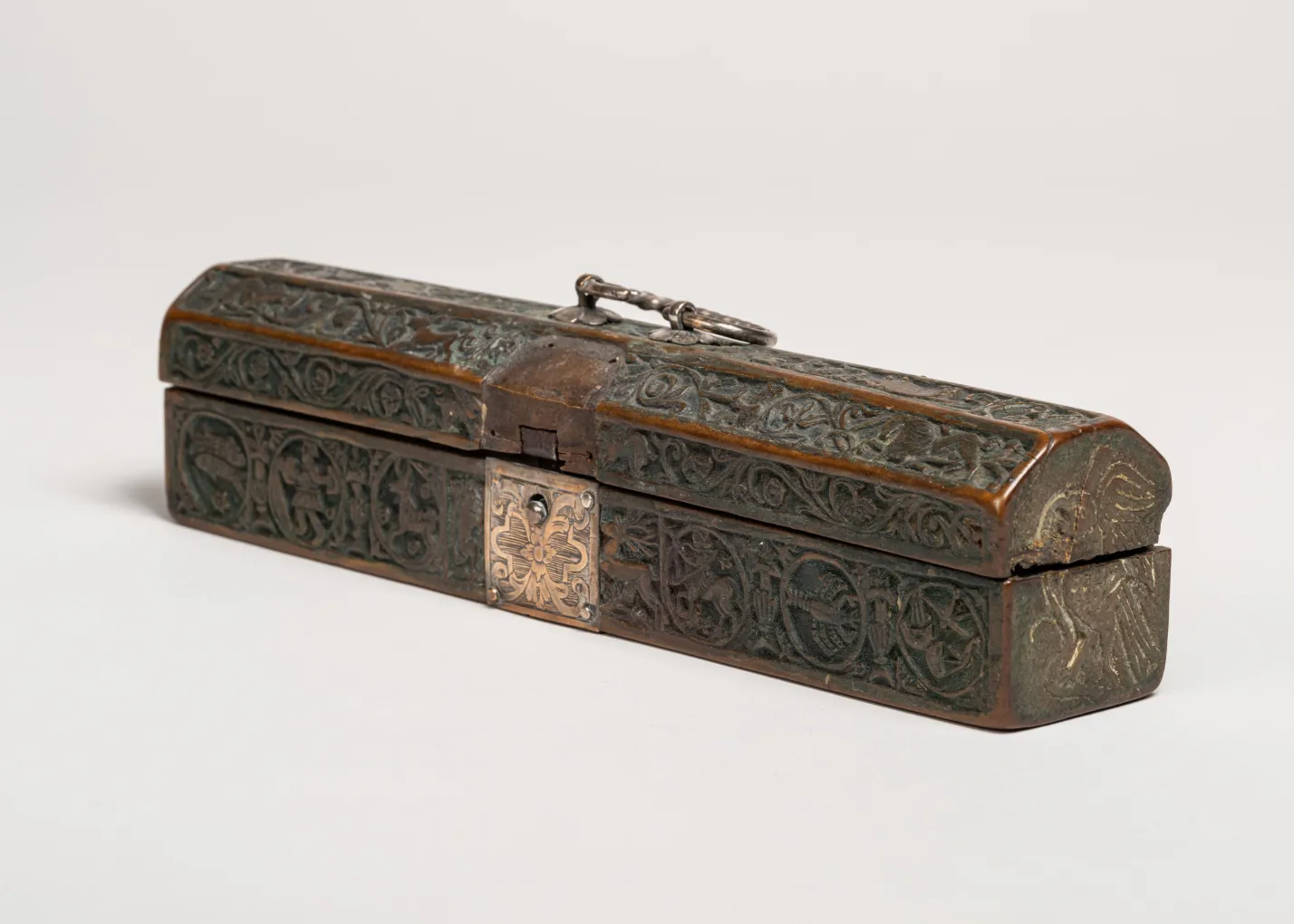 Casket with Zodiac Signs and Other Motifs, 1400s -1500s, later addition 1737/38. The Jewish Museum, Gift of Mr. and Mrs. Norman Zeiler in memory of Mrs. Nan Zeiler.
