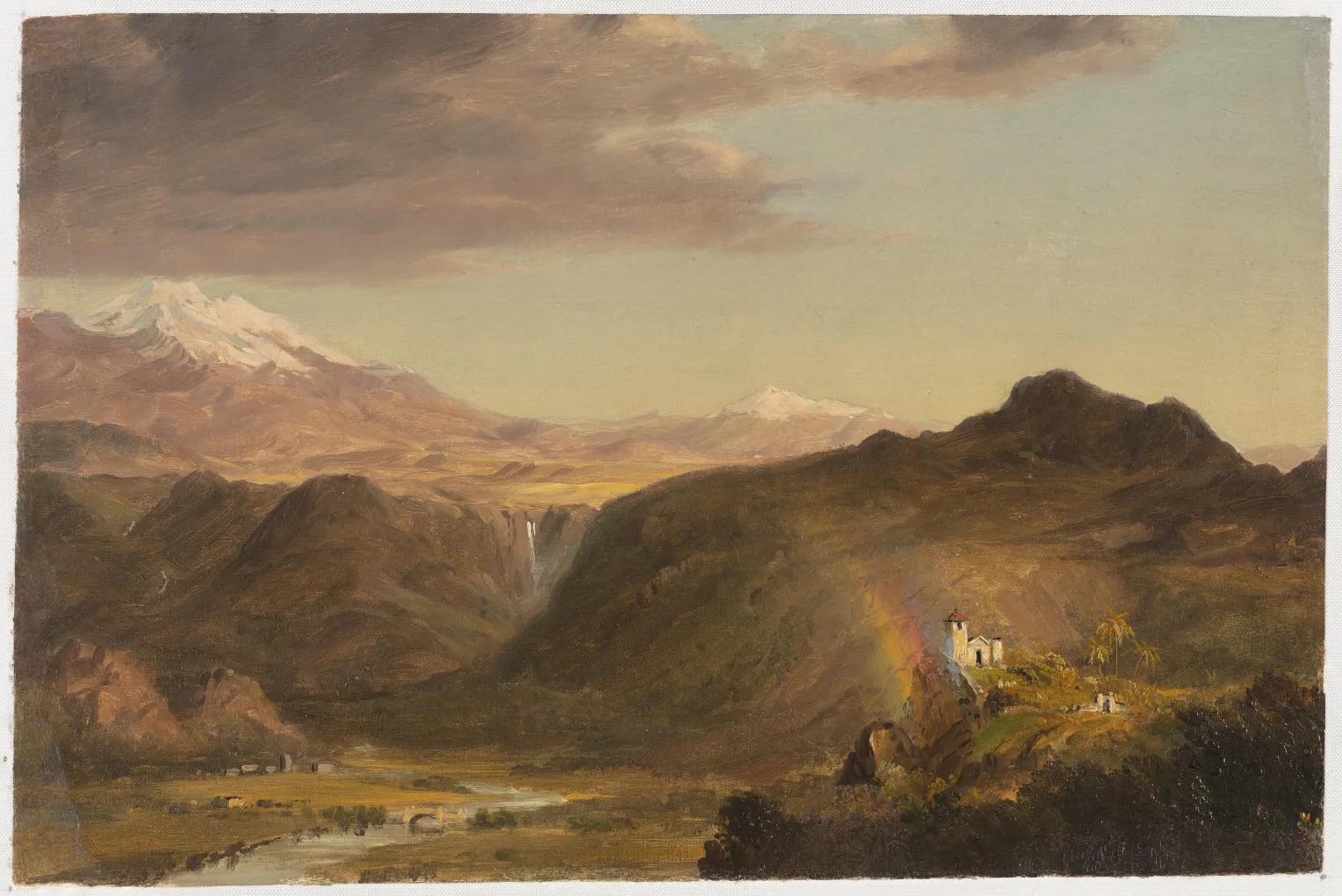 Frederic Edwin Church , South American Landscape, 1853–1854 