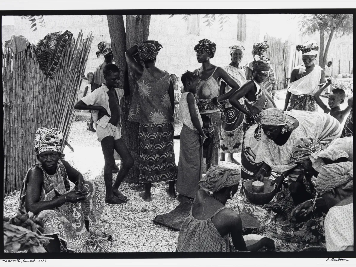 “Fadiouth Senegal,” 1972, Anthony Barboza, pigment print. Detroit Institute of Arts