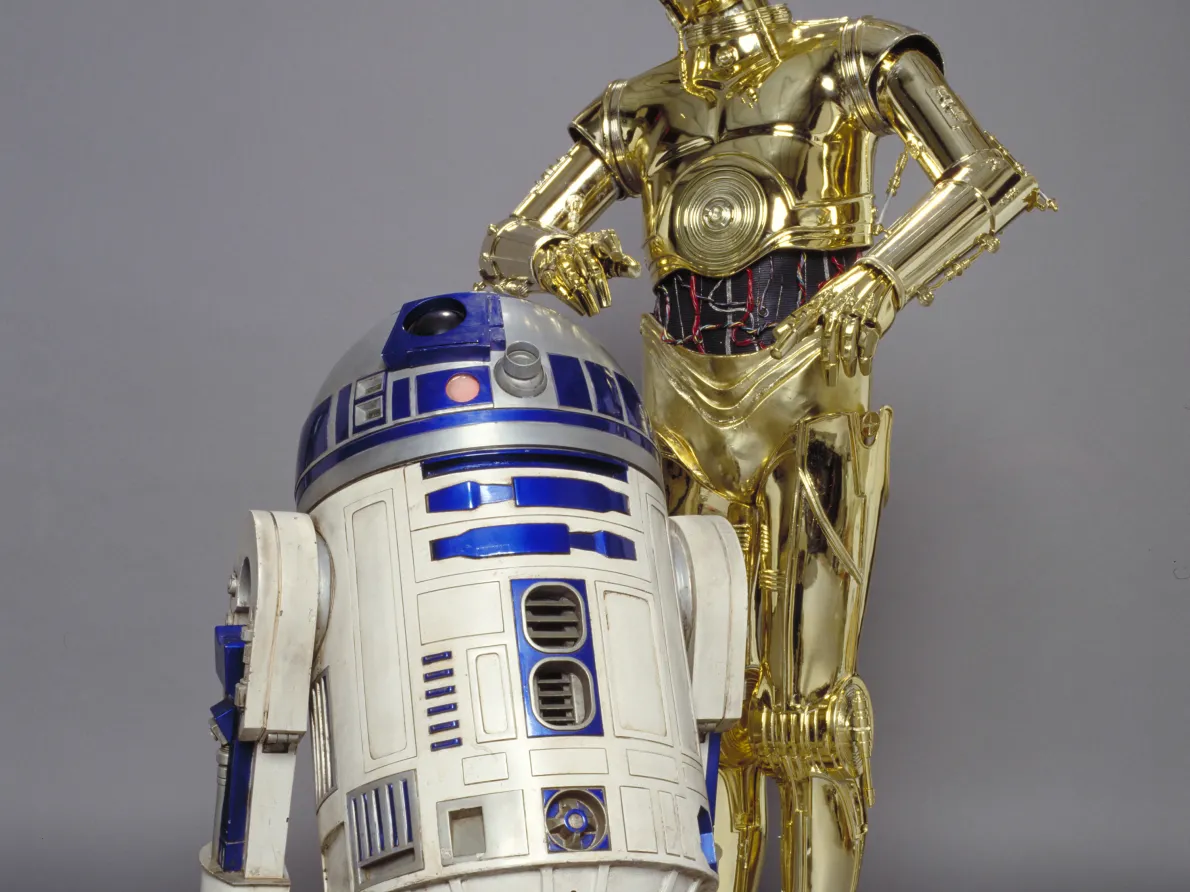 C-3PO, Star Wars™: The Empire Strikes Back and R2-D2, Star Wars™: A New Hope. © &amp; ™ 2018 Lucasfilm Ltd. All rights reserved. Used under authorization.