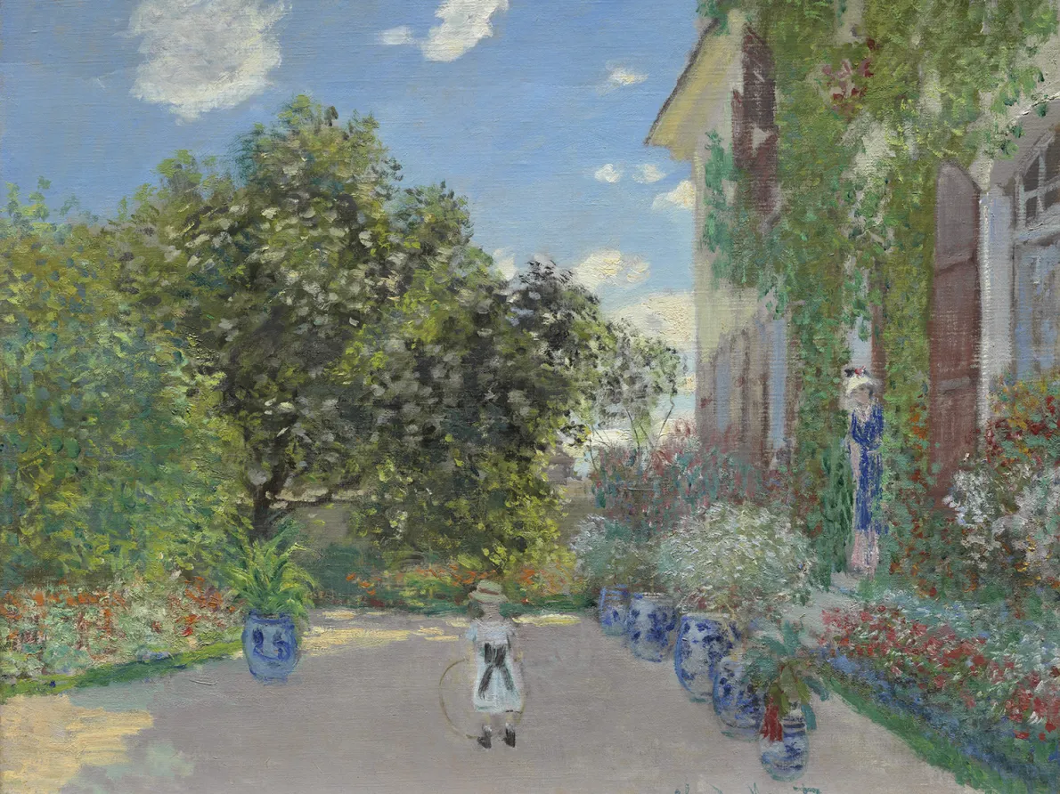 “The Artist’s House at Argenteuil,” 1873, Claude Monet, oil on canvas. The Art Institute of Chicago. Mr. and Mrs. Martin A. Ryerson Collection, 1933.1153