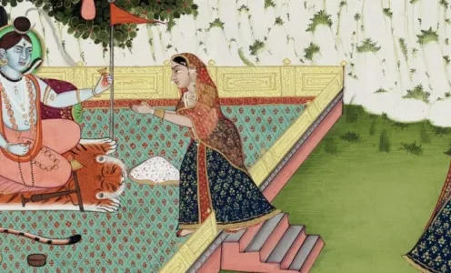 Shiva and Parvati