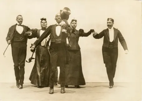 American Mutoscope and Biograph Company Dancers Performing the Cake Walk, 1897 35mm film transferred to video Library of Congress. Photo courtesy of the New York Public Library Digital Collections 