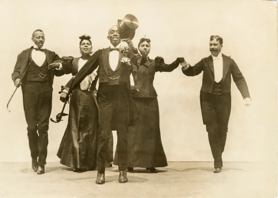 American Mutoscope and Biograph Company Dancers Performing the Cake Walk, 1897 35mm film transferred to video Library of Congress. Photo courtesy of the New York Public Library Digital Collections