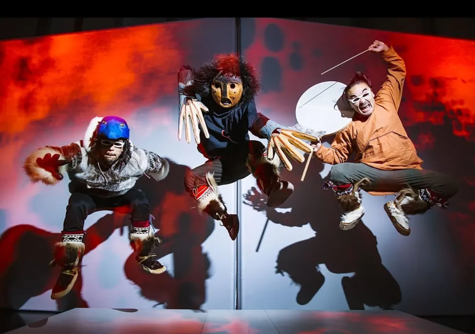 Puppet performers