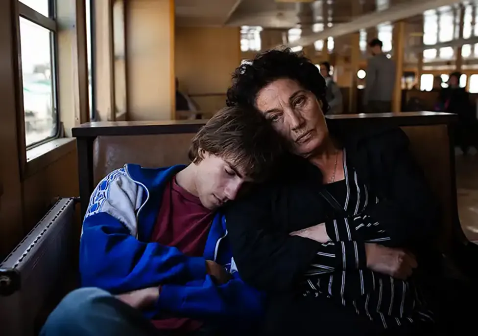 Film still from Crossing