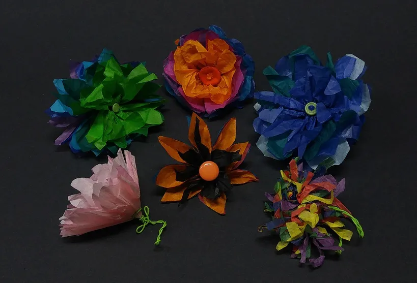 Paper flowers