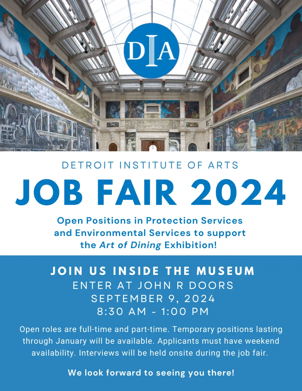 Job fair flyer