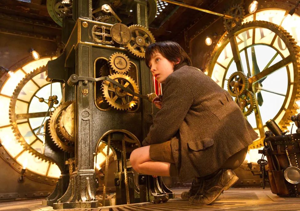 A still from the film Hugo, on view in the Detroit Film Theatre