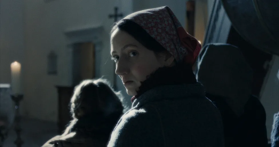 A still from the film Vermiglio
