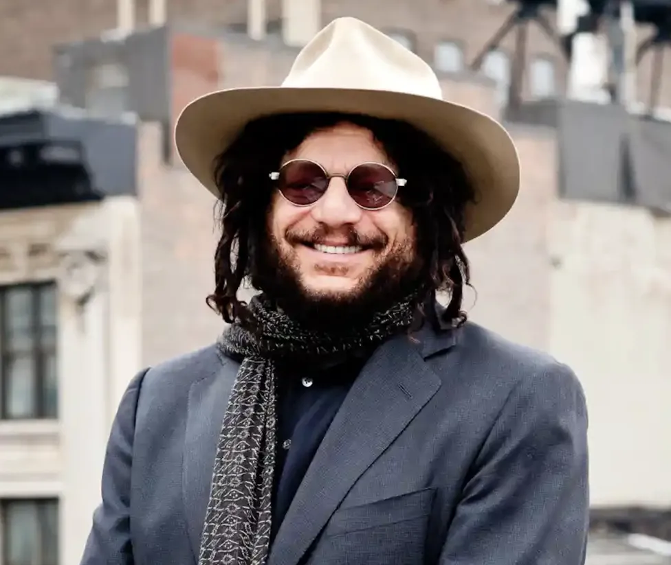 Don Was pictured in a hat