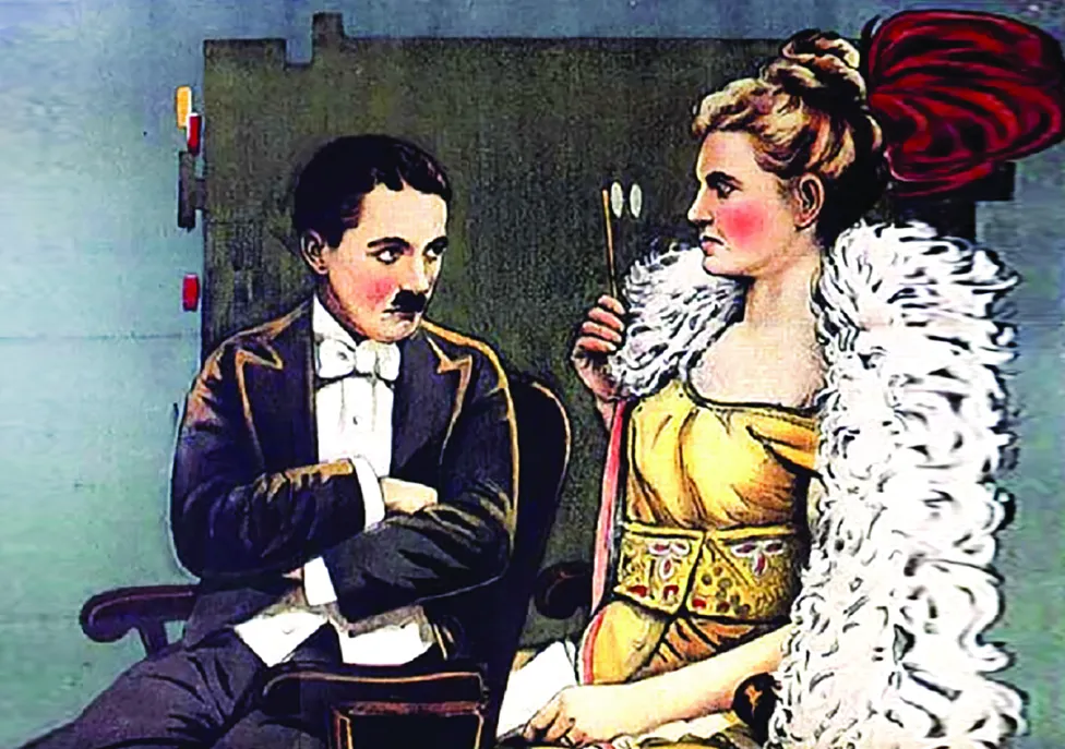 Charlie Chaplin illustration