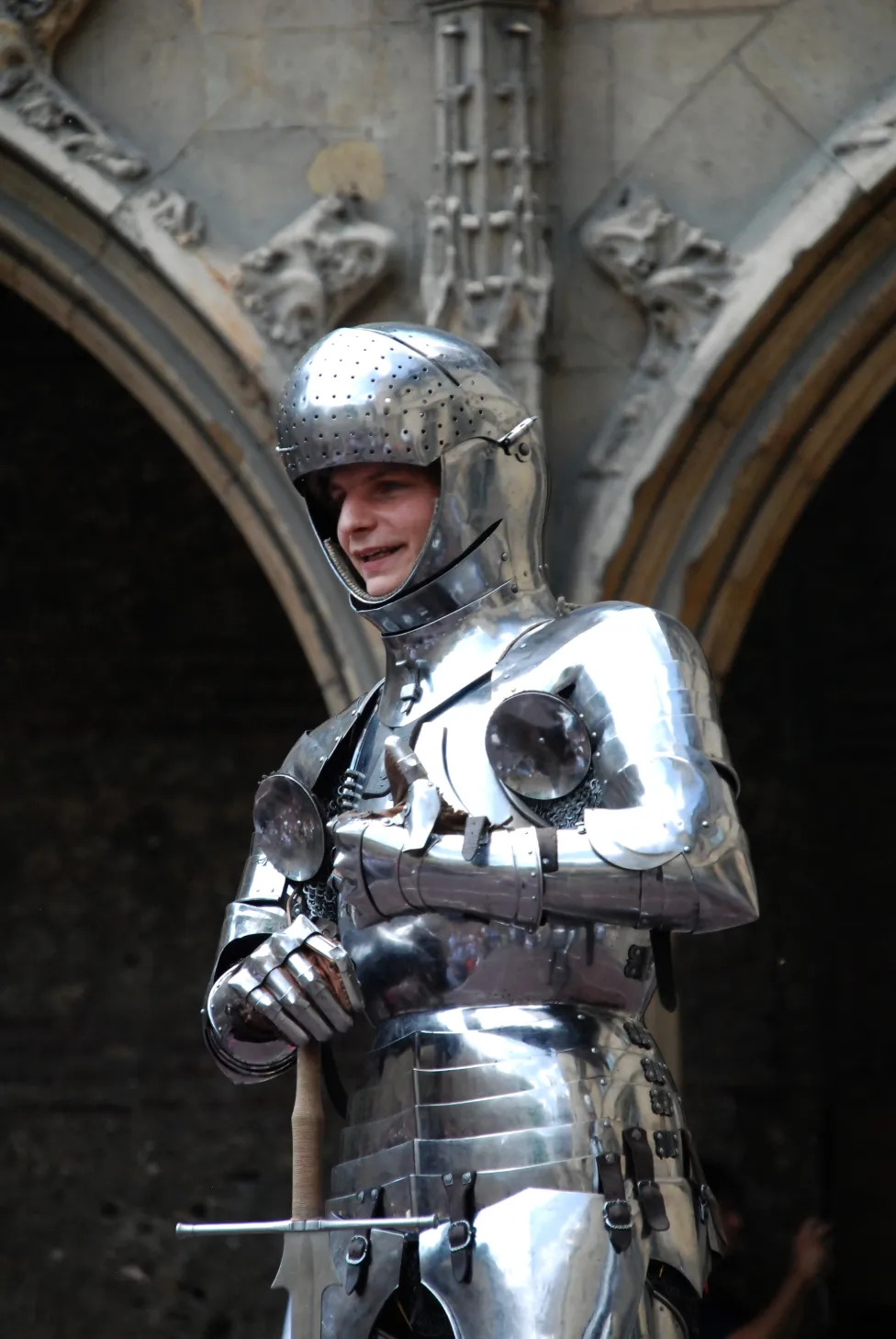 Daniel Jacquet in armor