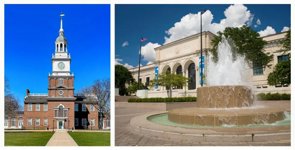 The Detroit Institute of Arts and the Henry Ford Museum of American Innovation pictured