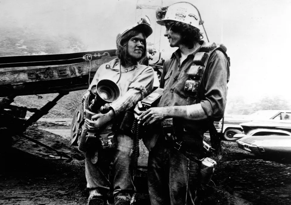 A still from Harlan County USA