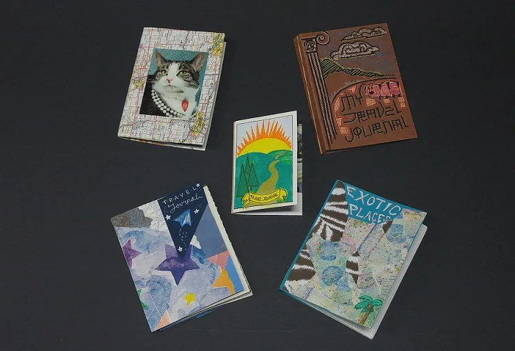 Travel Journal Drop In Workshop Examples