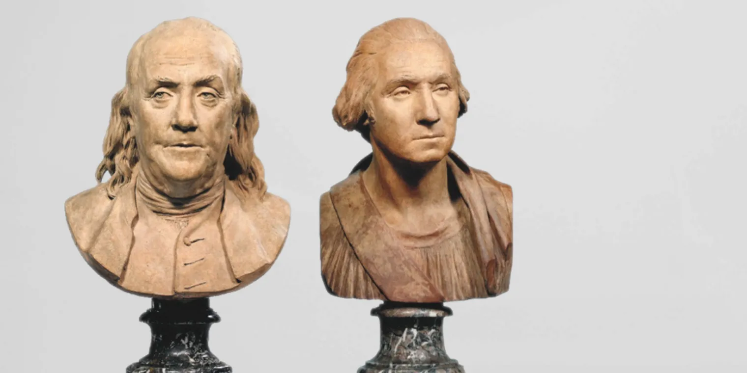  Jean-Antoine Houdon sculptures