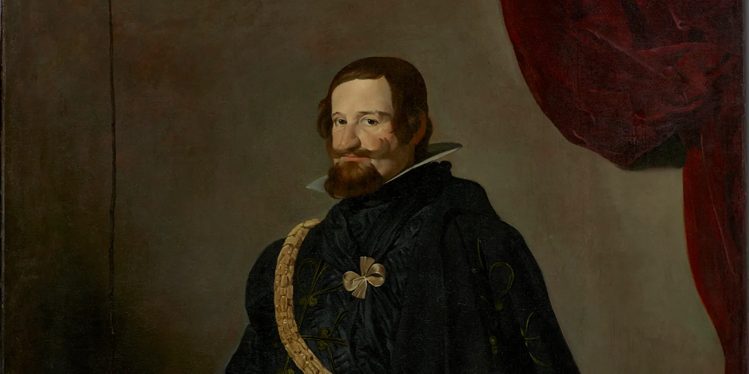Diego Velázquez, Gaspar de Guzmán, Count-Duke of Olivares, ca. 1625-1626. The Hispanic Society of America, New York