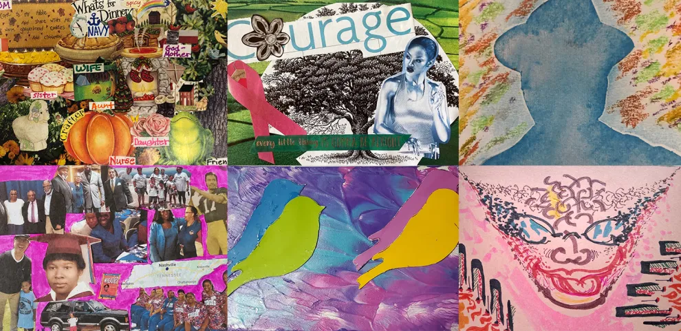 Community group collage