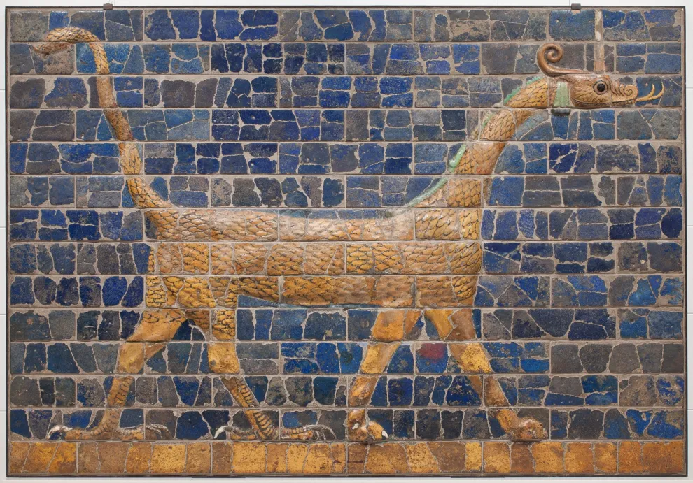 Mushhushshu-dragon, Symbol of the God Marduk 604 - 562 BCE
