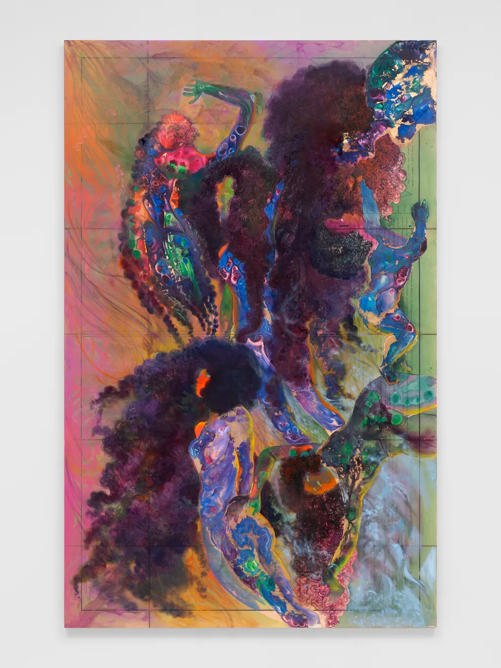 BAEZ_Untitled (Carte figurative et approximative des quantités de coton en laine importés en Europe en 1858 et 1861), 2022, credit-JackieFurtado