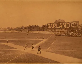 Recreation Park, as seen from behind home plate