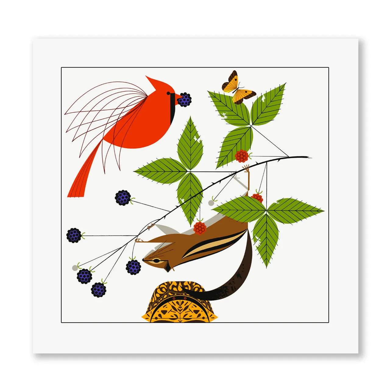 A Good World by Charley Harper