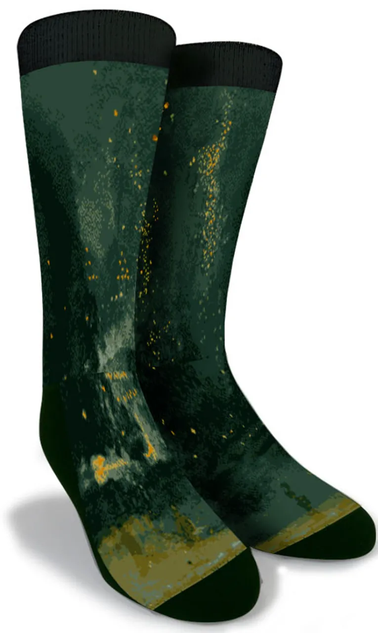 Nocturne in Black and Gold, Whistler Socks 