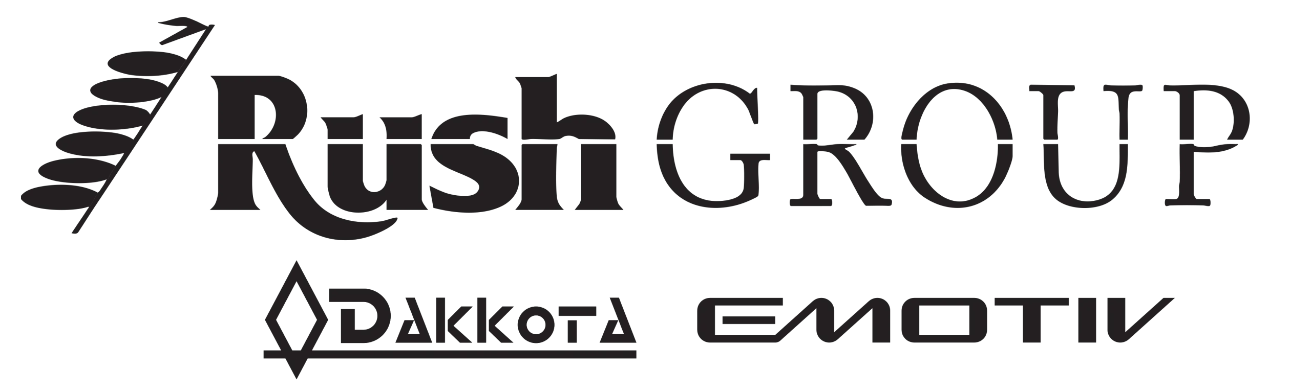 Logo for Rush group