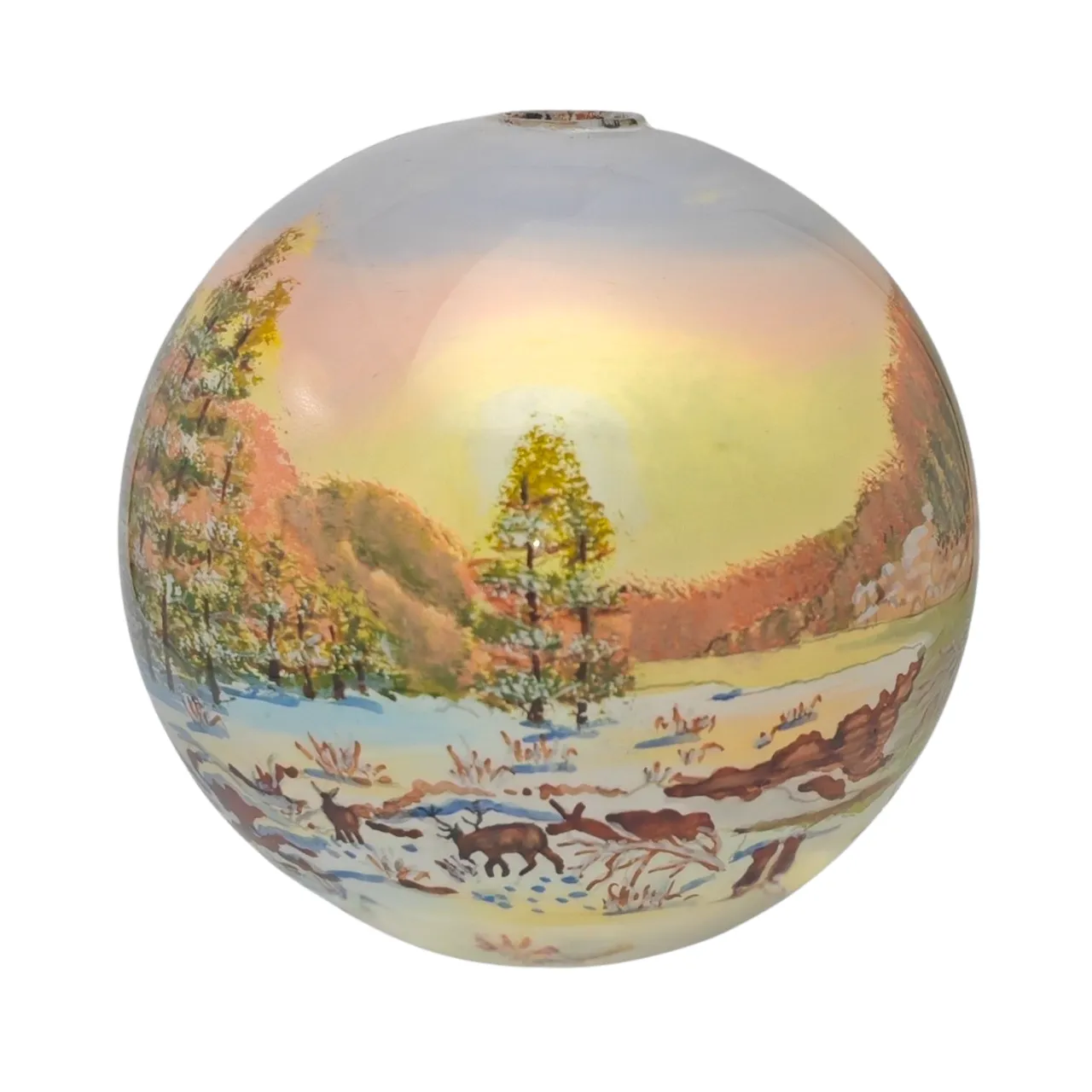 Winter Landscape DIA Ornament