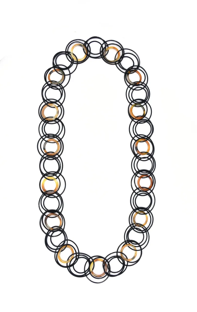 Black and Tortoise necklace