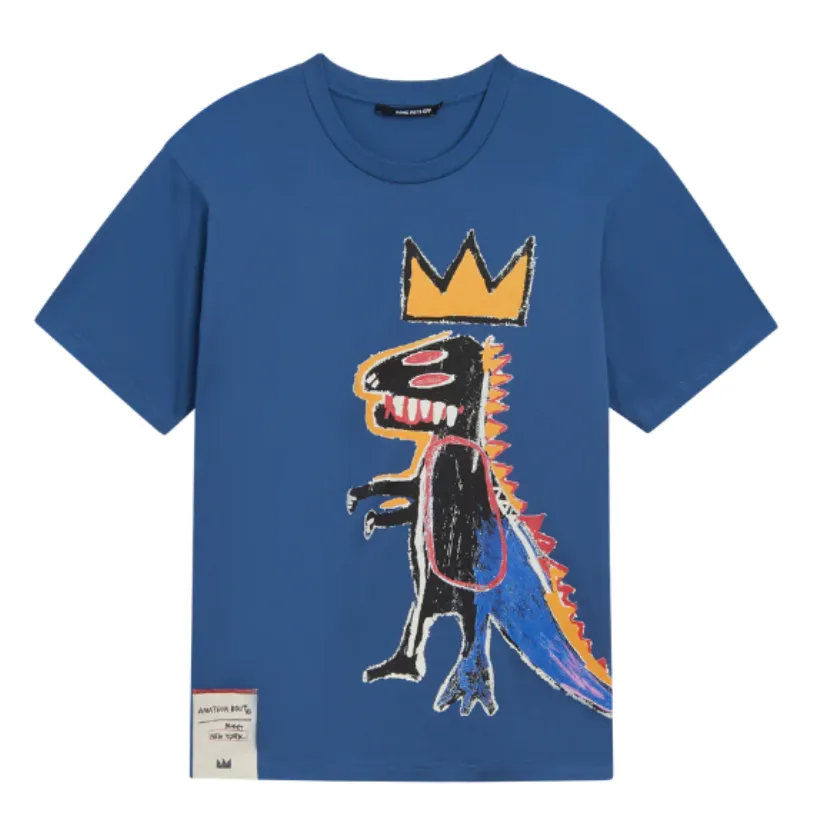 Basquiat Pez Slate Blue T-Shirt