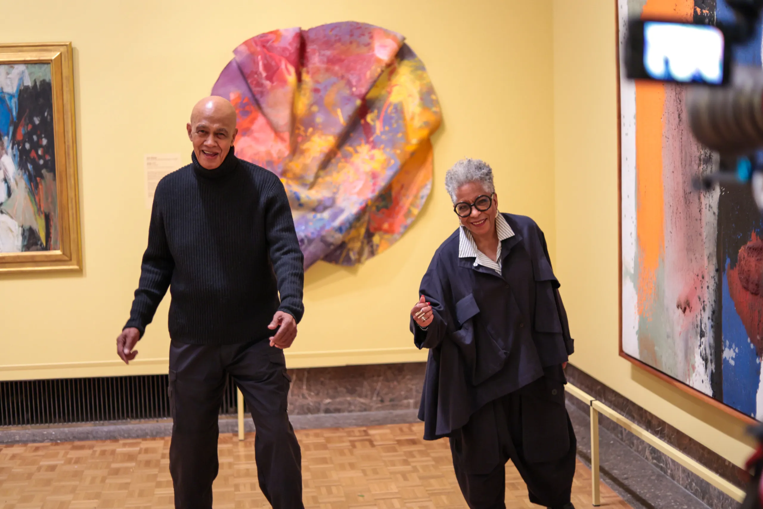 Allie McGhee and Carole Harris 