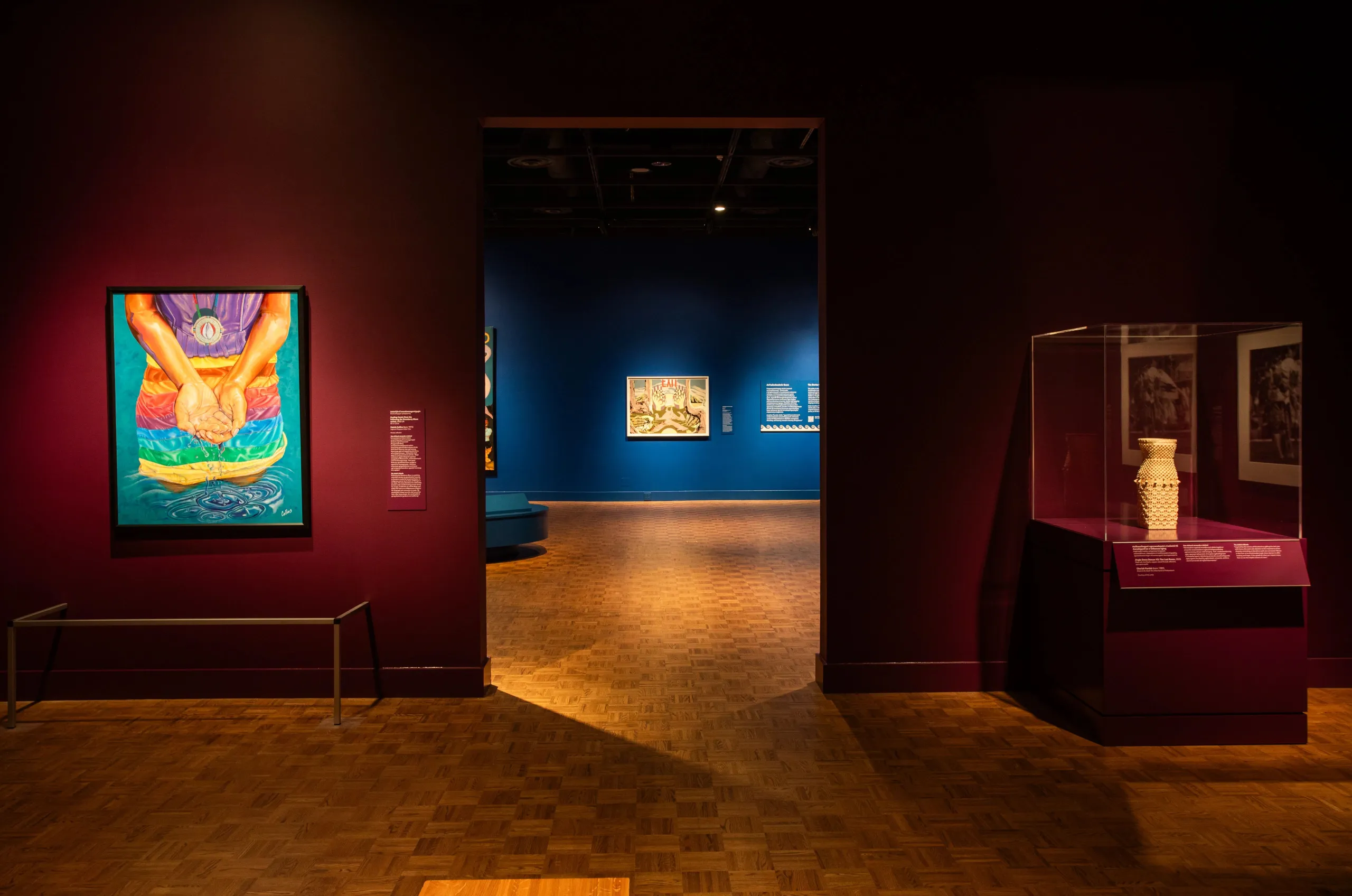 Patrick Collins, Healing Hands, Contemporary Anishinaabe Art: A Continuation